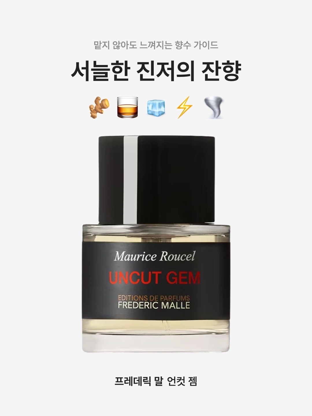 Frederic Malle Uncut Gem By Maurice Roucel 100ml, Frederic Malle Uncut Gem By Maurice Roucel 50ml 착용 스타일 - 1