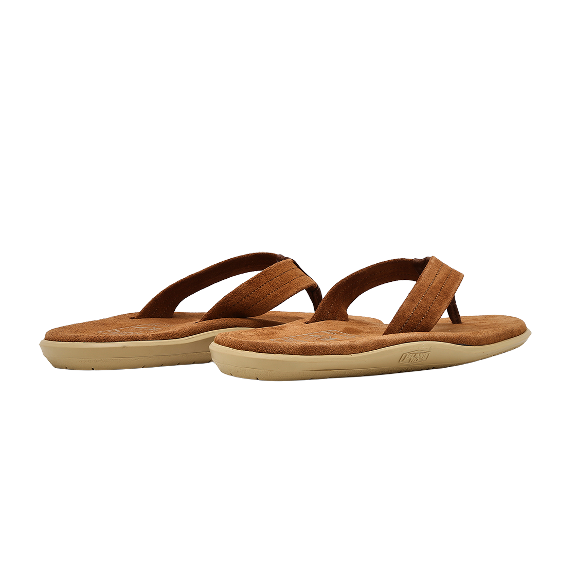 아일랜드 슬리퍼 남여공용 브라운 얼티밋 스웨이드 Y 슬라이드(Island Slipper Unisex Brown Ultimate Suede Y-Slide) - 3