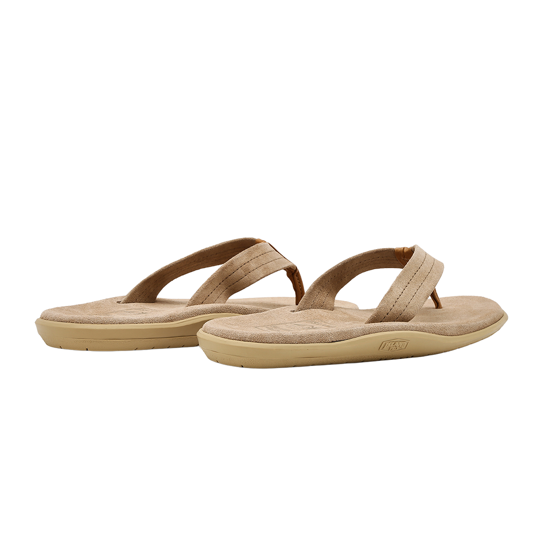 아일랜드 슬리퍼 남여공용 진한 베이지 얼티밋 스웨이드 Y 슬라이드(Island Slipper Unisex Dark Beige Ultimate Suede Y-Slide) - 3