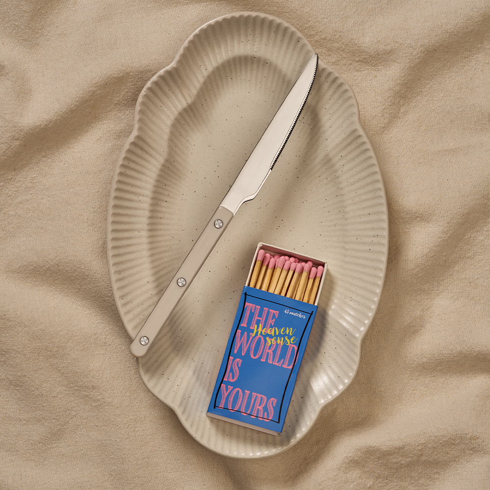 바겐슈타이거 스텐 셀레스트 벨루어 커트러리 나이프 웜 아이보리(WAGENSTEIGER Stainless Steel Celeste Velour Knife (Warm Ivory)) - 2