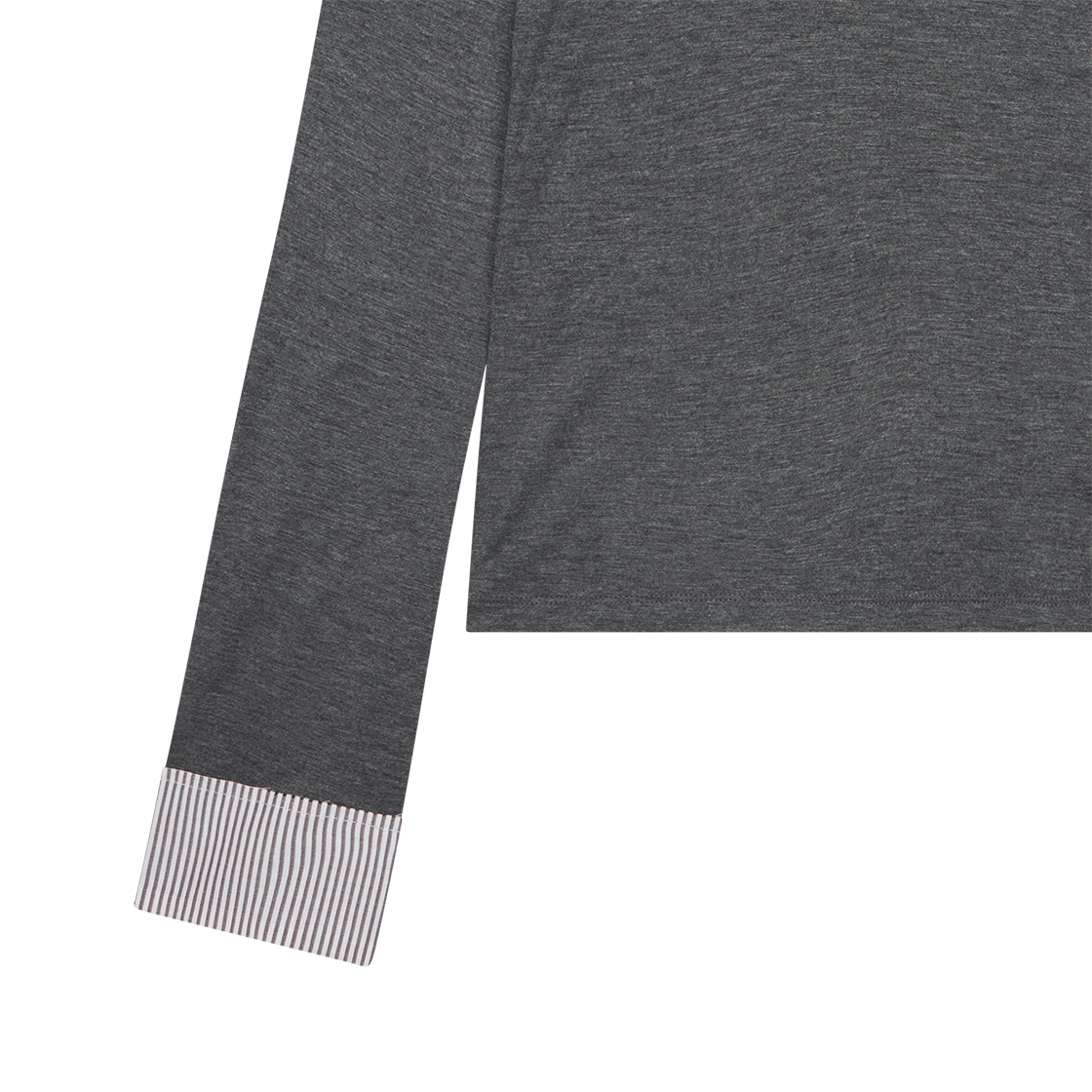 레이브 리뷰 우먼 비브 탑 그레이 블루 스트라이프 - 26SS(Rave Review Women Viv Top Grey Blue Stripe - 26SS) - 5