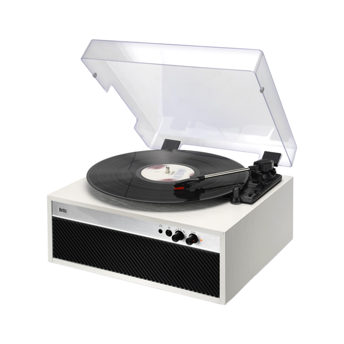 브리츠 턴테이블 LP플레이어 양방향 블루투스 스피커 BZ-AP40BT(Britz Two-Way Bluetooth Turntable LP Player with Built-in Speakers BZ-AP40BT) - 3