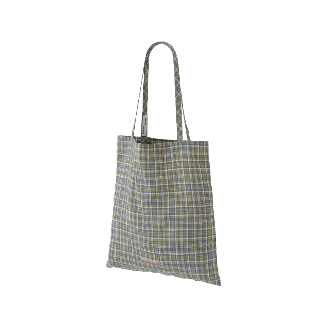 R25S306LEOGR ROMANTINUER Check Easy Eco Bag Green