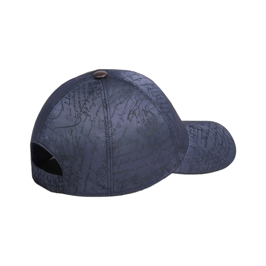 벨루티 나일론 스크리토 패턴 베이스볼 캡 퍼플 클라우드(Berluti Nylon Scritto Pattern Baseball Cap Purple Cloud) - 2