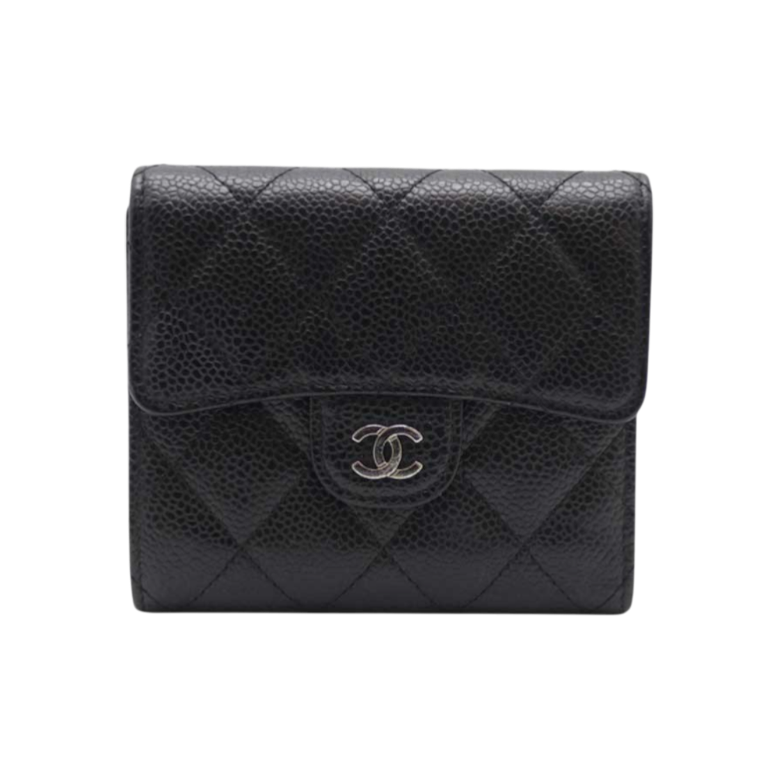 샤넬 클래식 똑딱이 반지갑 캐비어 22번대 AP0231(Chanel Classic Snap Wallet Caviar 22 Series AP0231) - 1