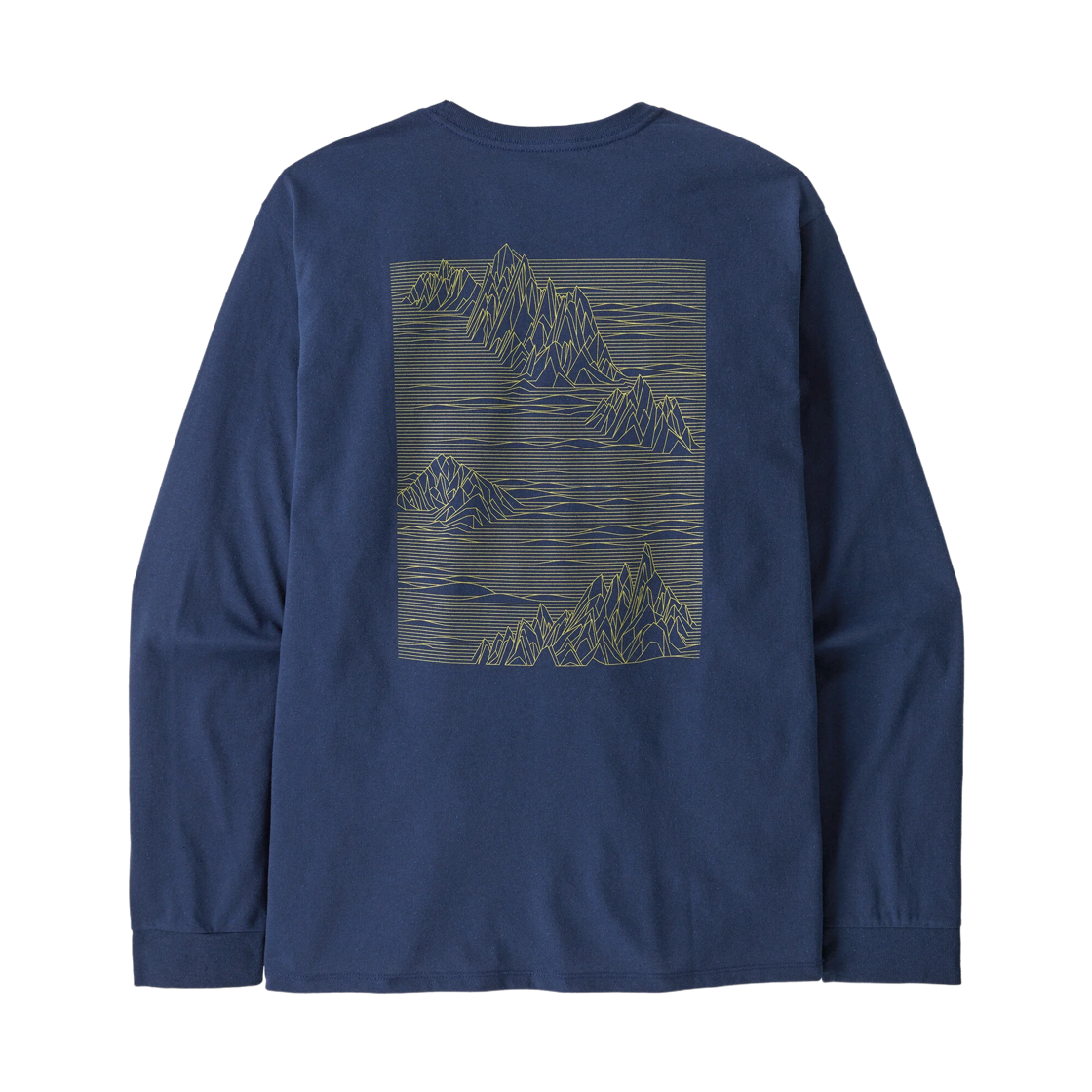 37840 Patagonia Long-Sleeved Strataspire Responsibili T-Shirt Clement Blue