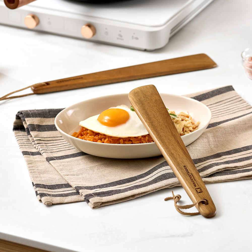 바겐슈타이거 원목 우든 스패츌라 2P세트 밥 전 달걀말이(WAGENSTEIGER Wooden Spatula 2P Set) - 6