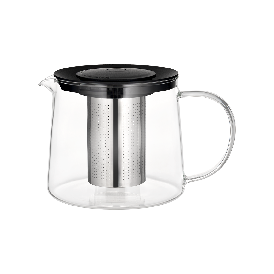 바겐슈타이거 스텐 304 벨베르 유리포트 1500ml(WAGENSTEIGER Stainless Steel 304 Belver Glass Pot 1500ml) - 1
