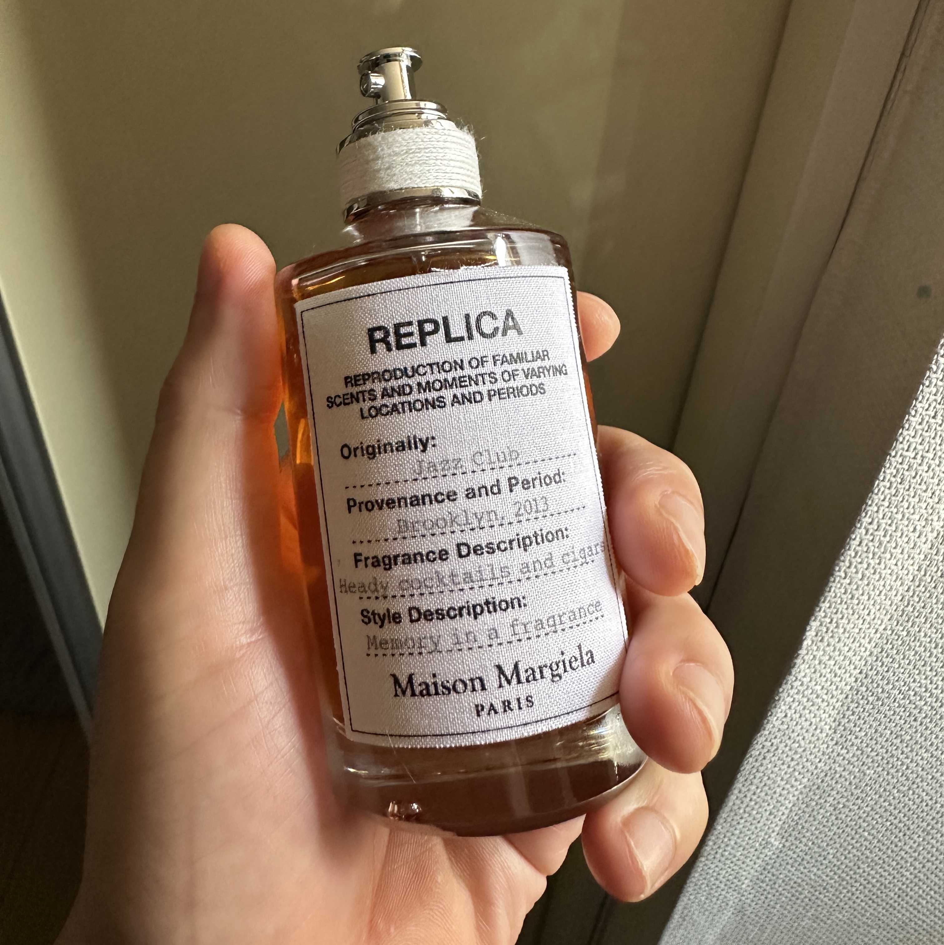 Maison Margiela Replica Jazz Club Eau De Toilette 100ml 착용 스타일