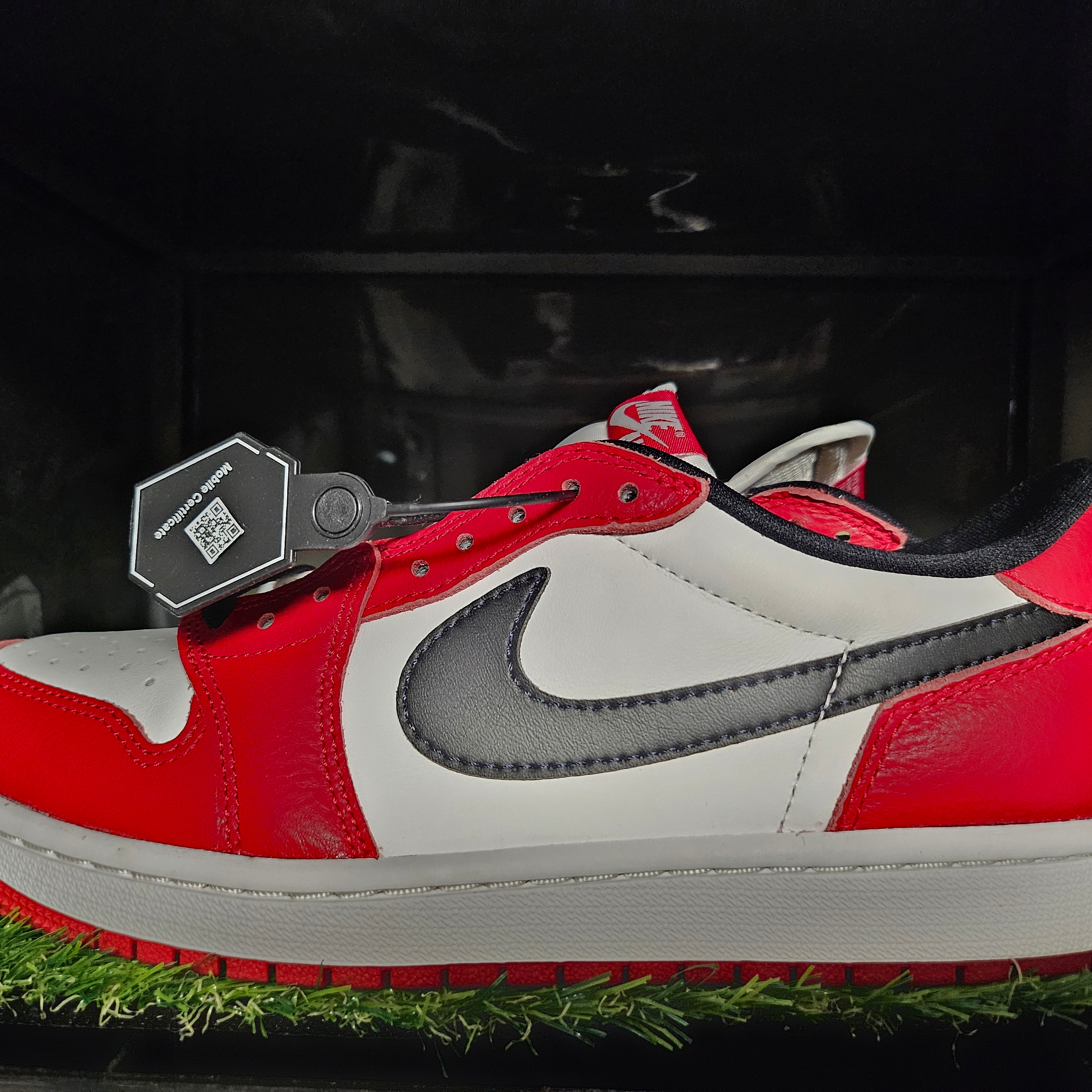 Jordan 1 x Fragment x Union LA Black and Varsity Red, Jordan 1 x Union Retro High OG Chicago Shadow 착용 스타일 - 4