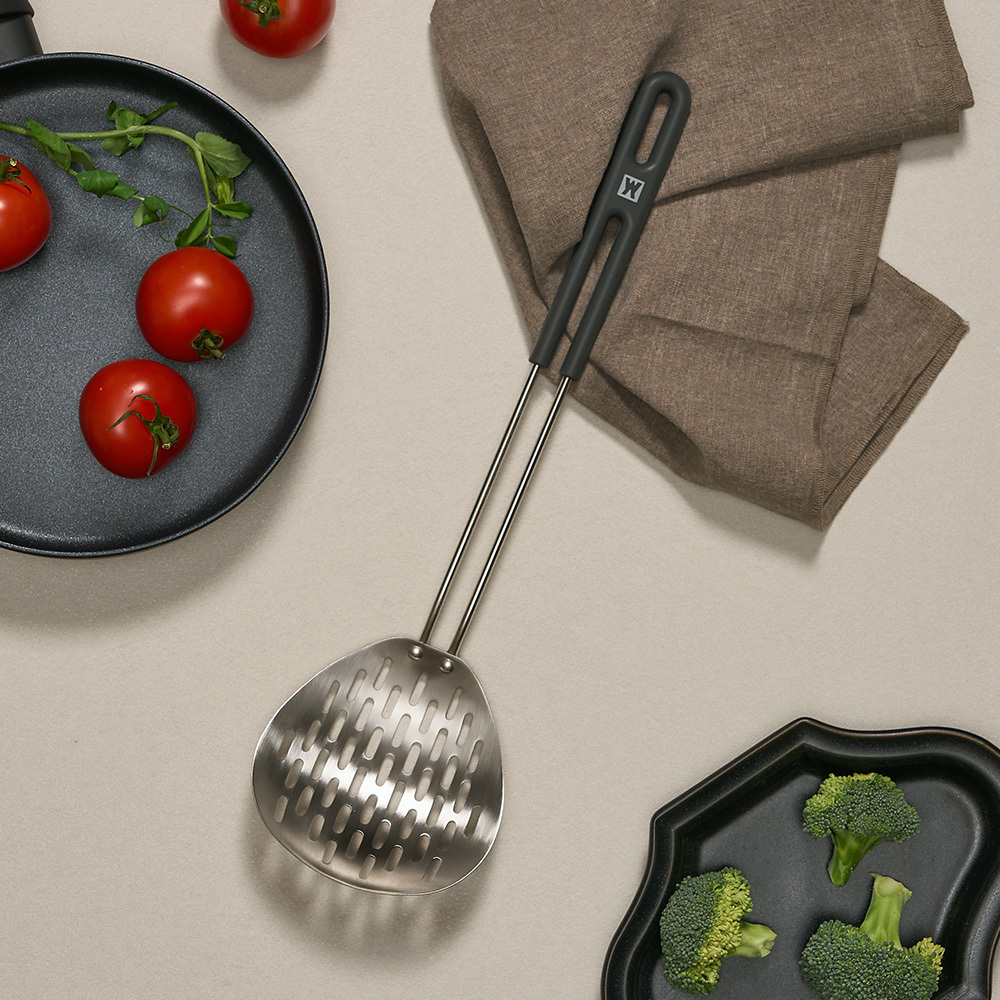 바겐슈타이거 플래티넘 실리콘 핸들 스텐 304 에센셜 조리도구 스키머(WAGENSTEIGER Platinum Silicone Handle Stainless Steel 304 Essential Skimmer) - 6