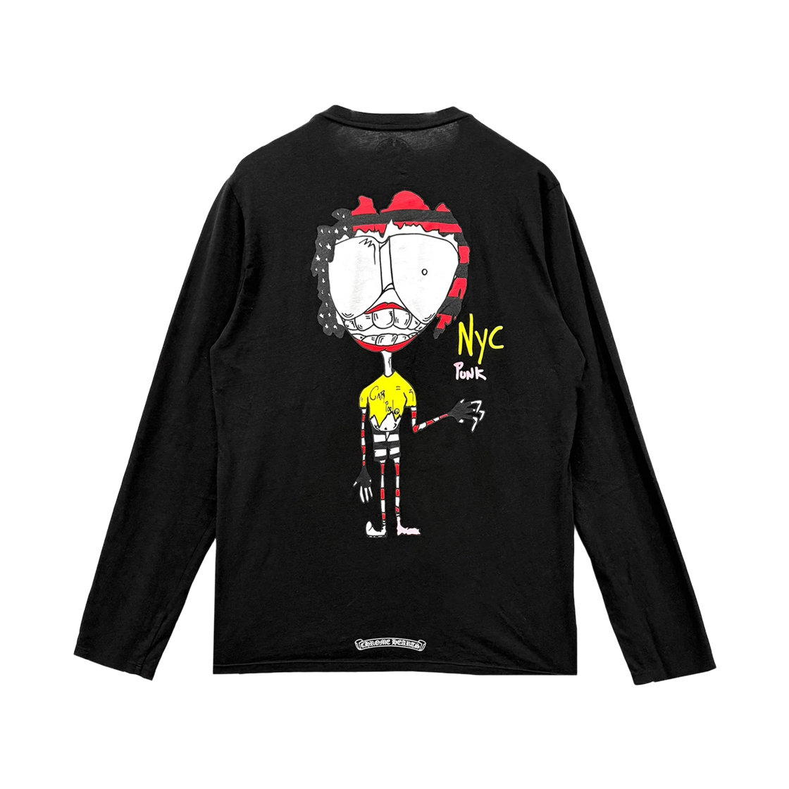 크롬하츠 매티보이 NYC 펑크 롱슬리브 티셔츠 블랙 | Chrome Hearts