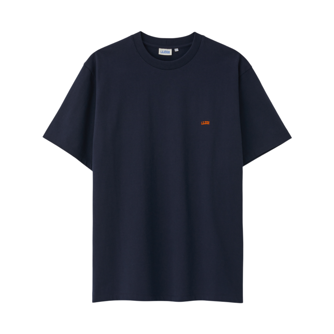 LL25WJSS001NV LLEGE Llege Logo T-Shirt Navy