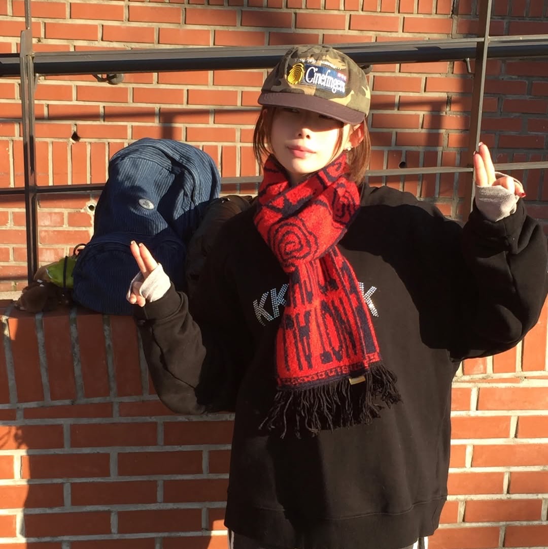 MAINBOOTH Cinefingers Ball Cap CAMO 착용 스타일 - 1