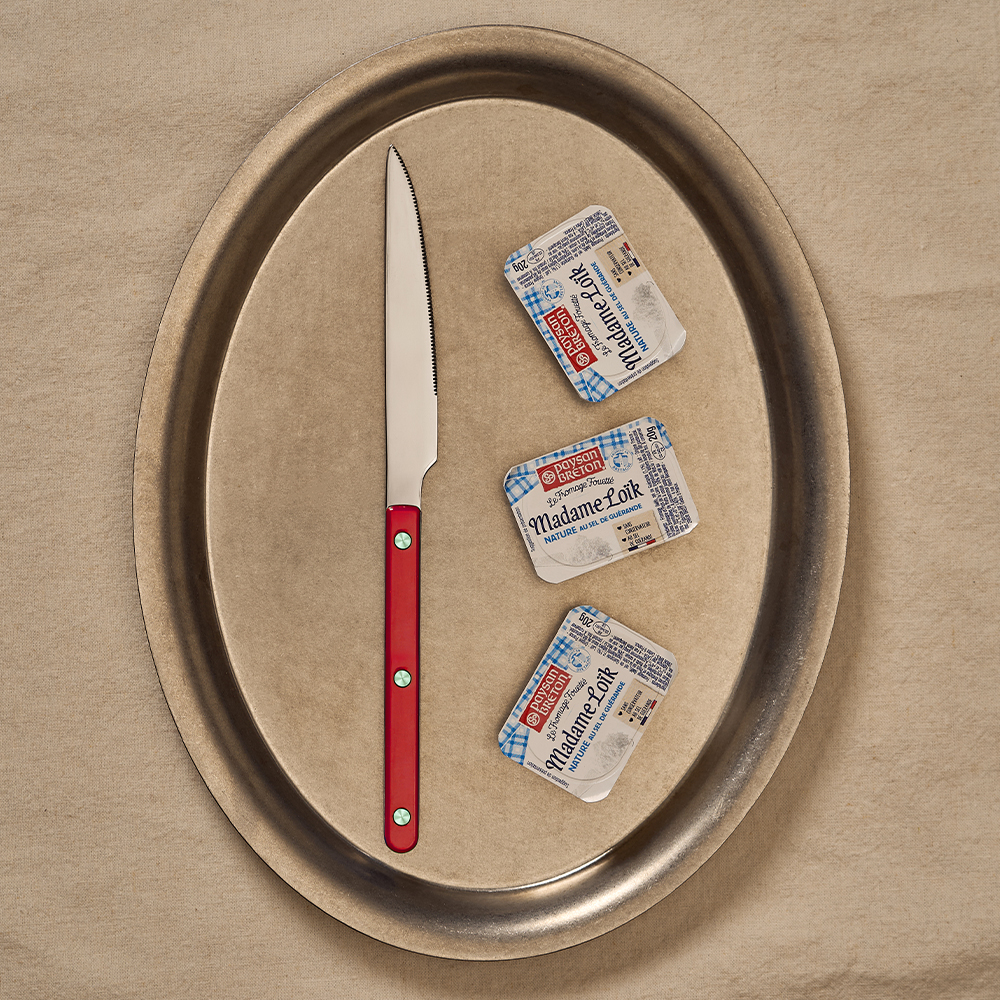 바겐슈타이거 스텐 셀레스트 벨루어 커트러리 나이프 브릭 레드(WAGENSTEIGER Stainless Steel Celeste Velour Knife (Brick Red)) - 2