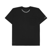 Chrome Hearts Short Sleeve Pocket Crew Black