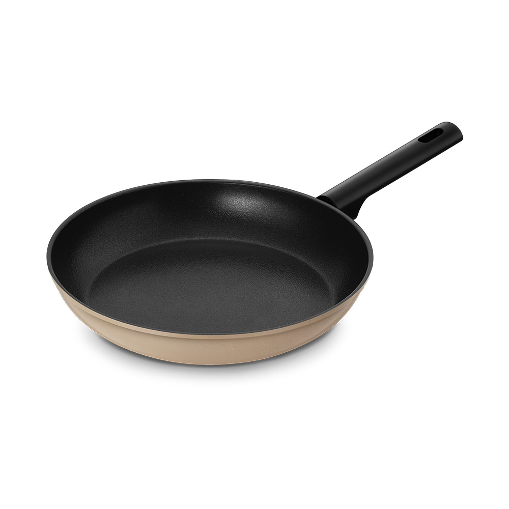 바겐슈타이거 국내생산 톤앤톤 티타늄코팅 프라이팬 28cm 베이지(WAGENSTEIGER Tone & Tone Titanium Coated Frying Pan 28cm (Beige)) - 6