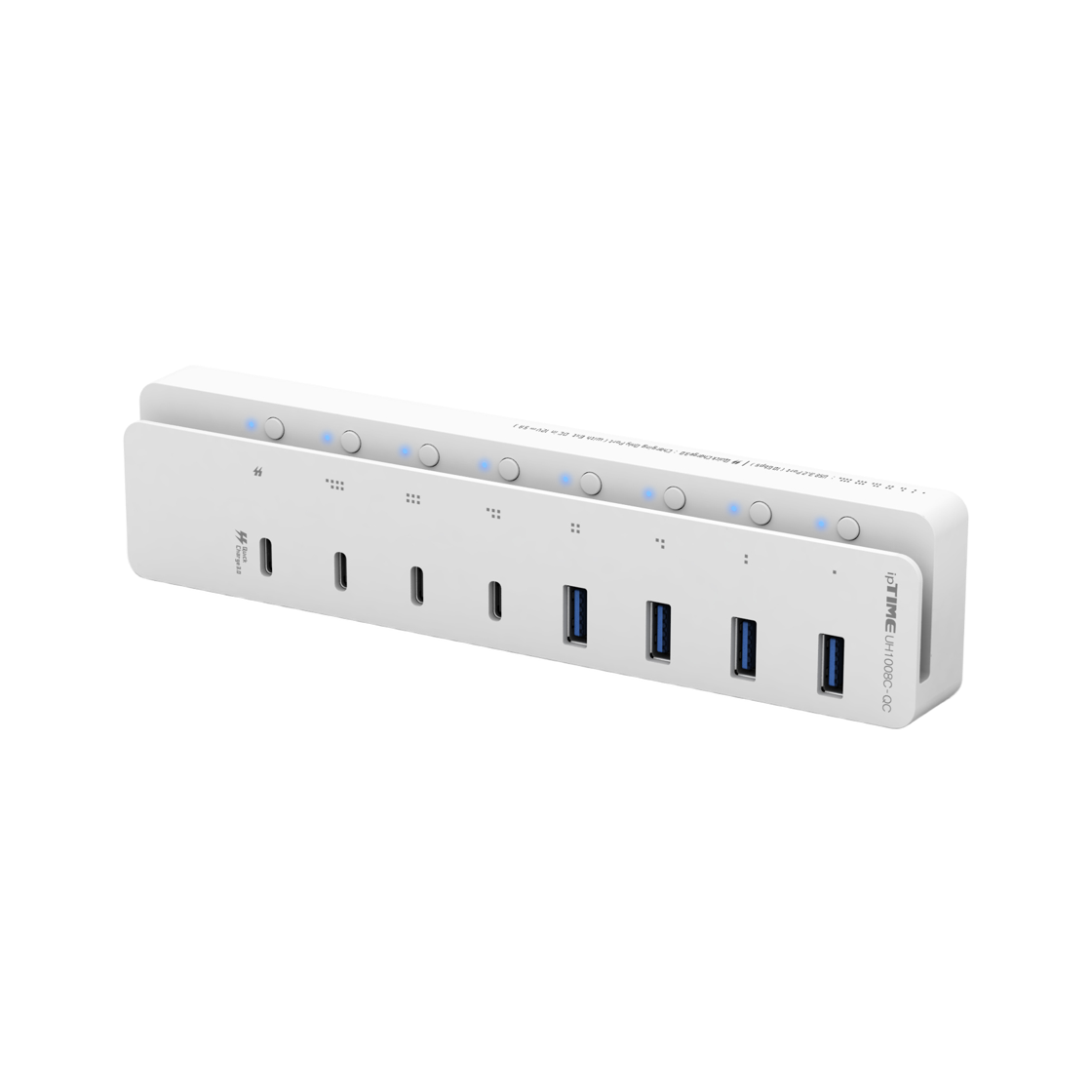 ipTIME UH1008C-QC 8포트 C타입 USB 3.2 USB허브(ipTIME UH1008C-QC 8-port type-C USB 3.2 USB hub) - 5