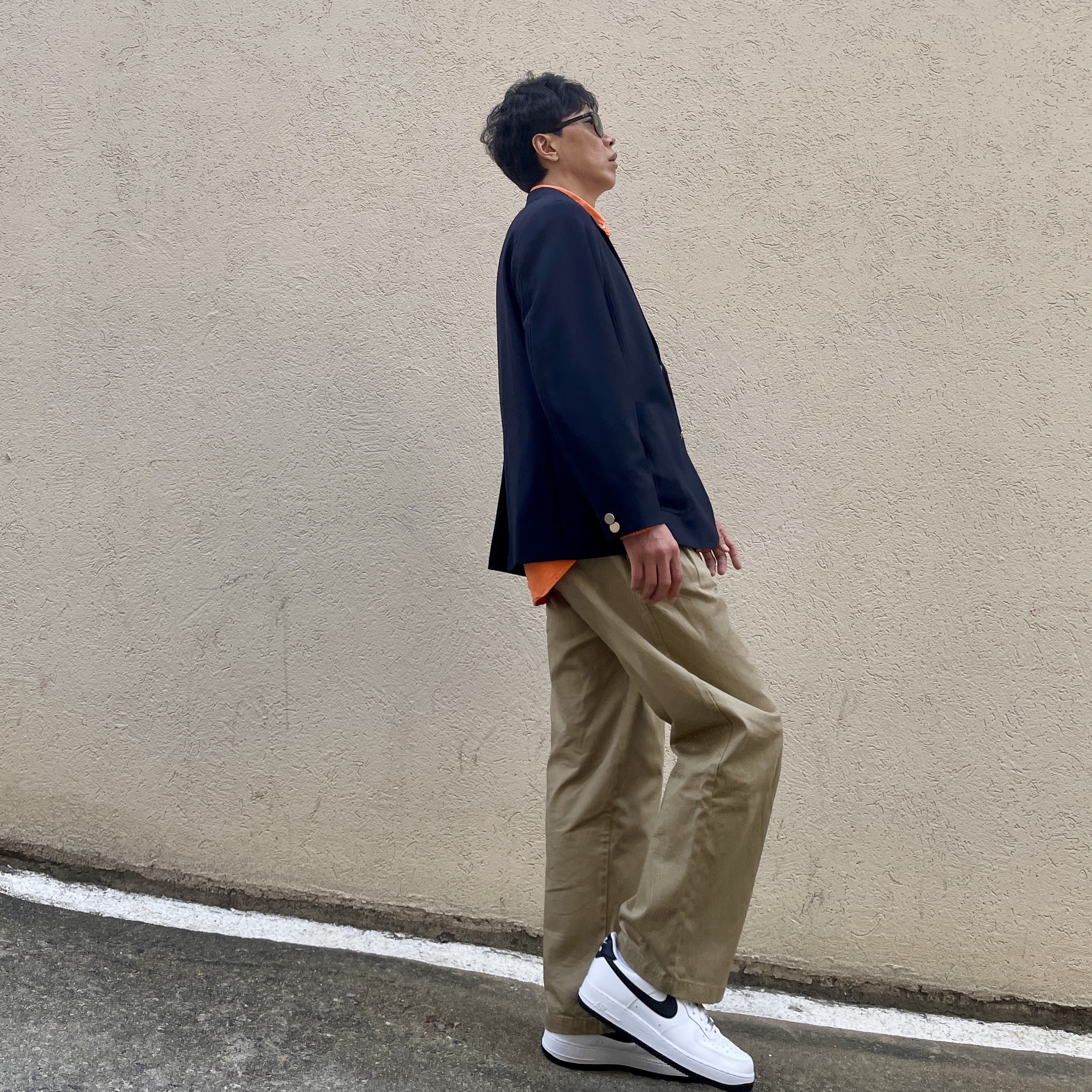 Nike Air Force 1 '07 White Black 착용 스타일