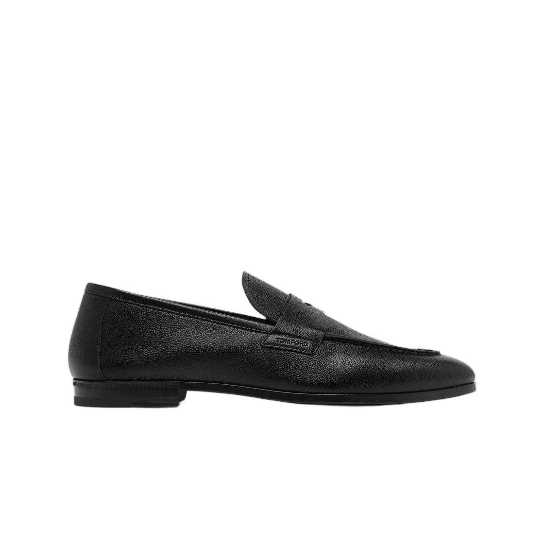 톰포드 서플 그레인 션 트위스트 밴드 로퍼 블랙(Tom Ford Supple Grain Sean Twisted Band Loafer Black) - 1