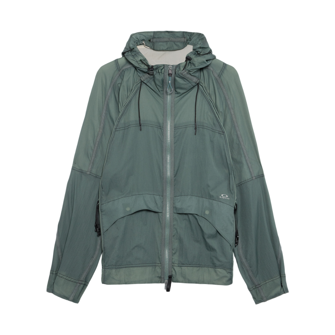 FOA407945-74O Oakley Latitude Veil Flow Jacket Aviator Green