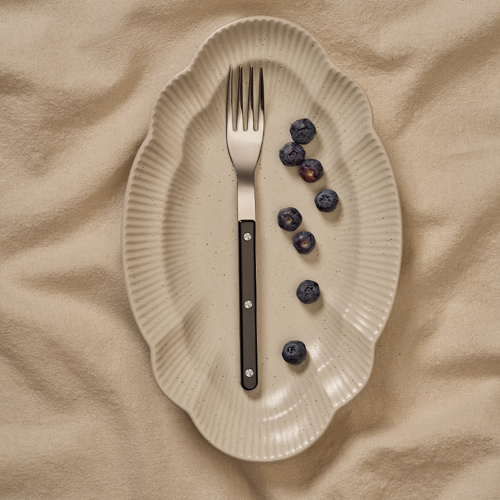 바겐슈타이거 스텐 304 셀레스트 벨루어 커트러리 포크 블랙(WAGENSTEIGER Stainless Steel 304 Celeste Velour Fork (Black)) - 2