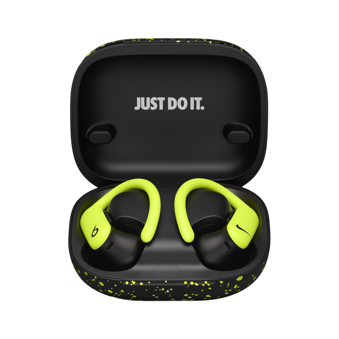 비츠 x 나이키 파워비츠 프로 2 이어버드 블랙 볼트(Beats x Nike Powerbeats Pro 2 Earbuds Black Volt)