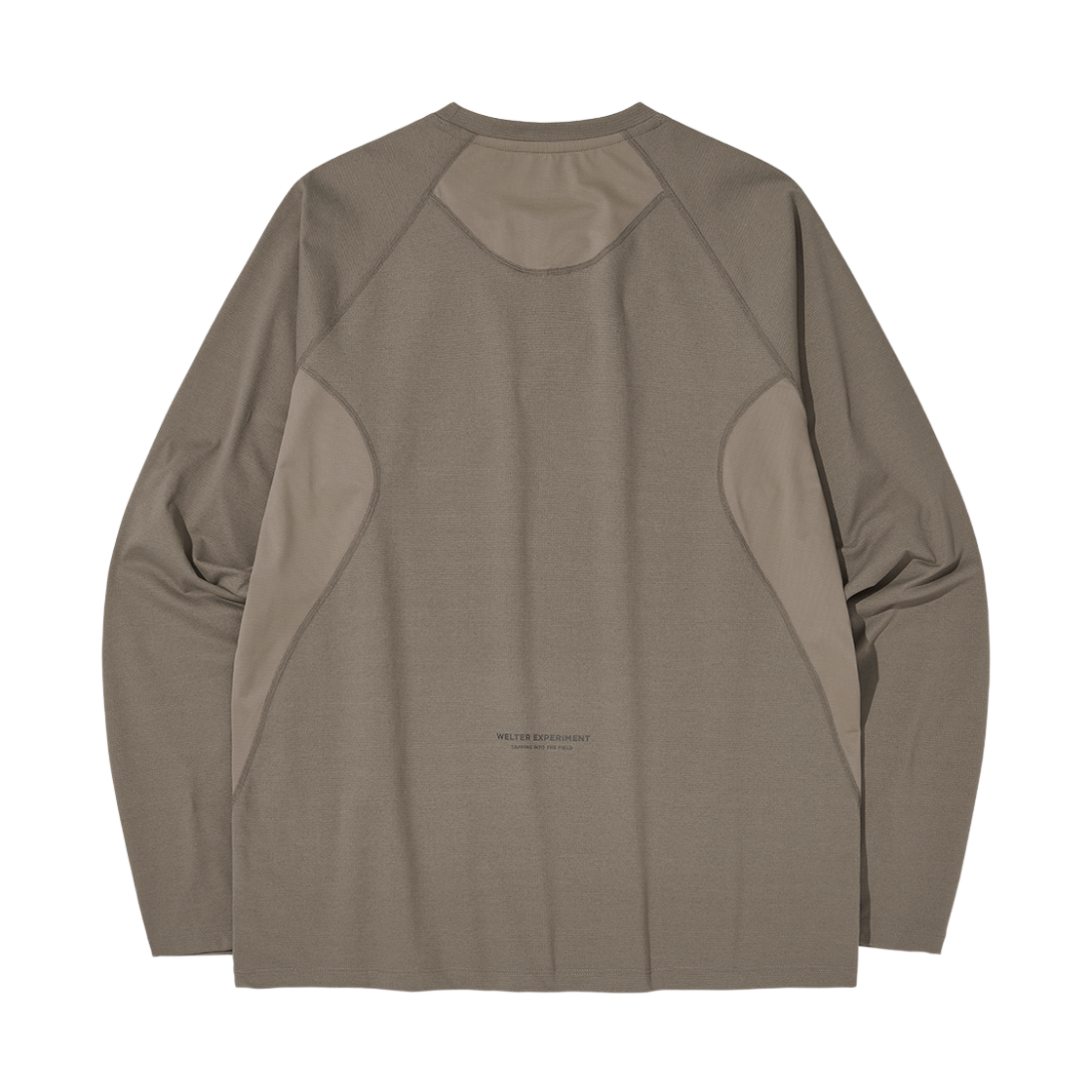 웰터 익스페리먼트 클리마플로우 롱슬리브 티셔츠 다크 베이지(WELTER EXPERIMENT Climaflow Long Sleeve T-Shirt Dark Beige) - 2