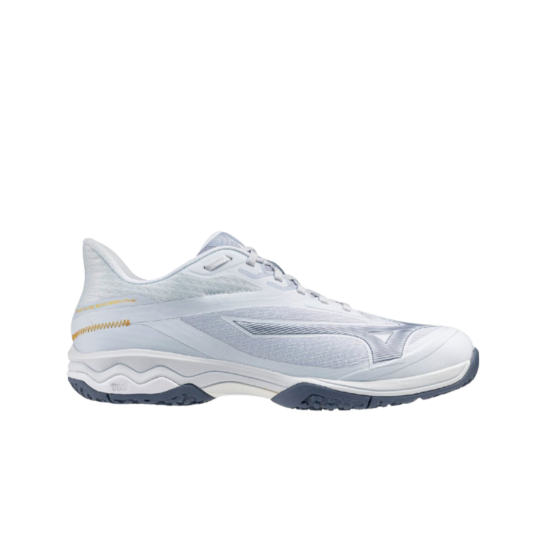 61GB251822 Mizuno Wave Exceed Coat Wide OC Ice Grey Blue