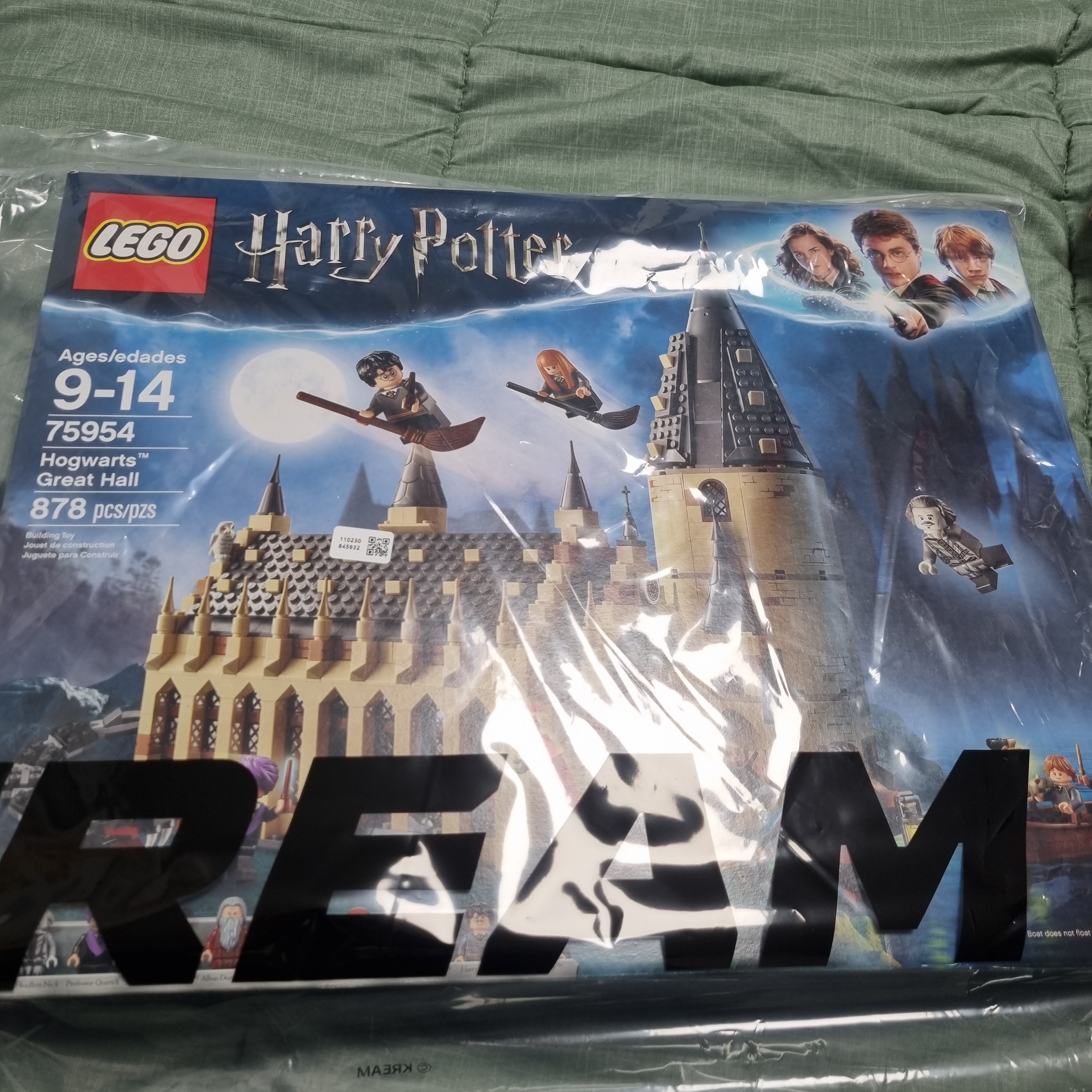 Lego Harry Potter Hogwarts Great Hall 착용 스타일