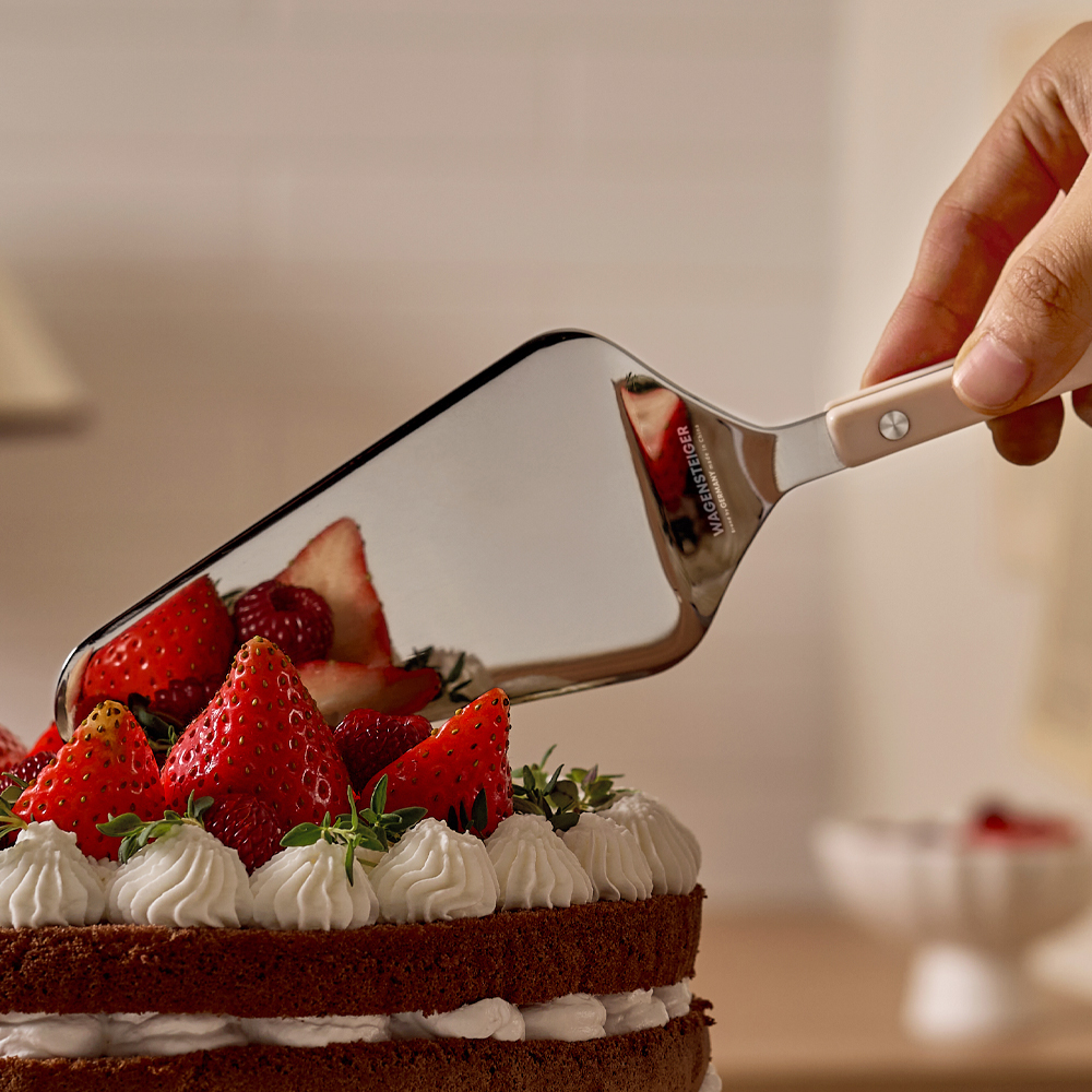 바겐슈타이거 스텐 304 셀레스트 트리니티 삼각스패치 올리브 그린(WAGENSTEIGER Stainless Steel 304 Celeste Trinity Triangle Spatula (Olive Green)) - 4