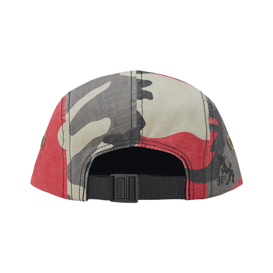 슈프림 밀리터리 캠프캡 레드 카모 - 26SS(Supreme Military Camp Cap Red Camo - 26SS) - 3