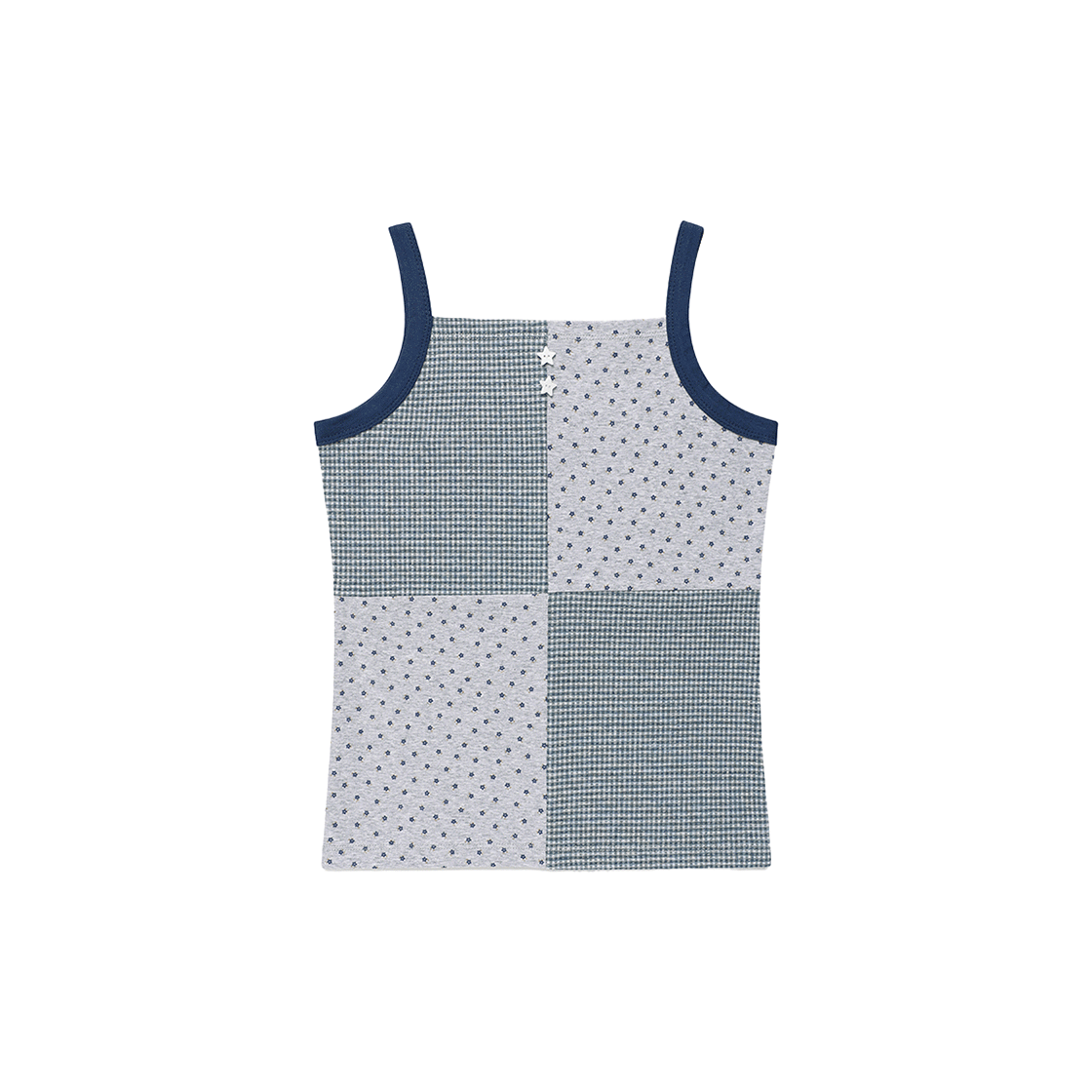 카비시 믹스 패치 슬리브리스 그린(CAVISH Mix Patch Sleeveless Green)