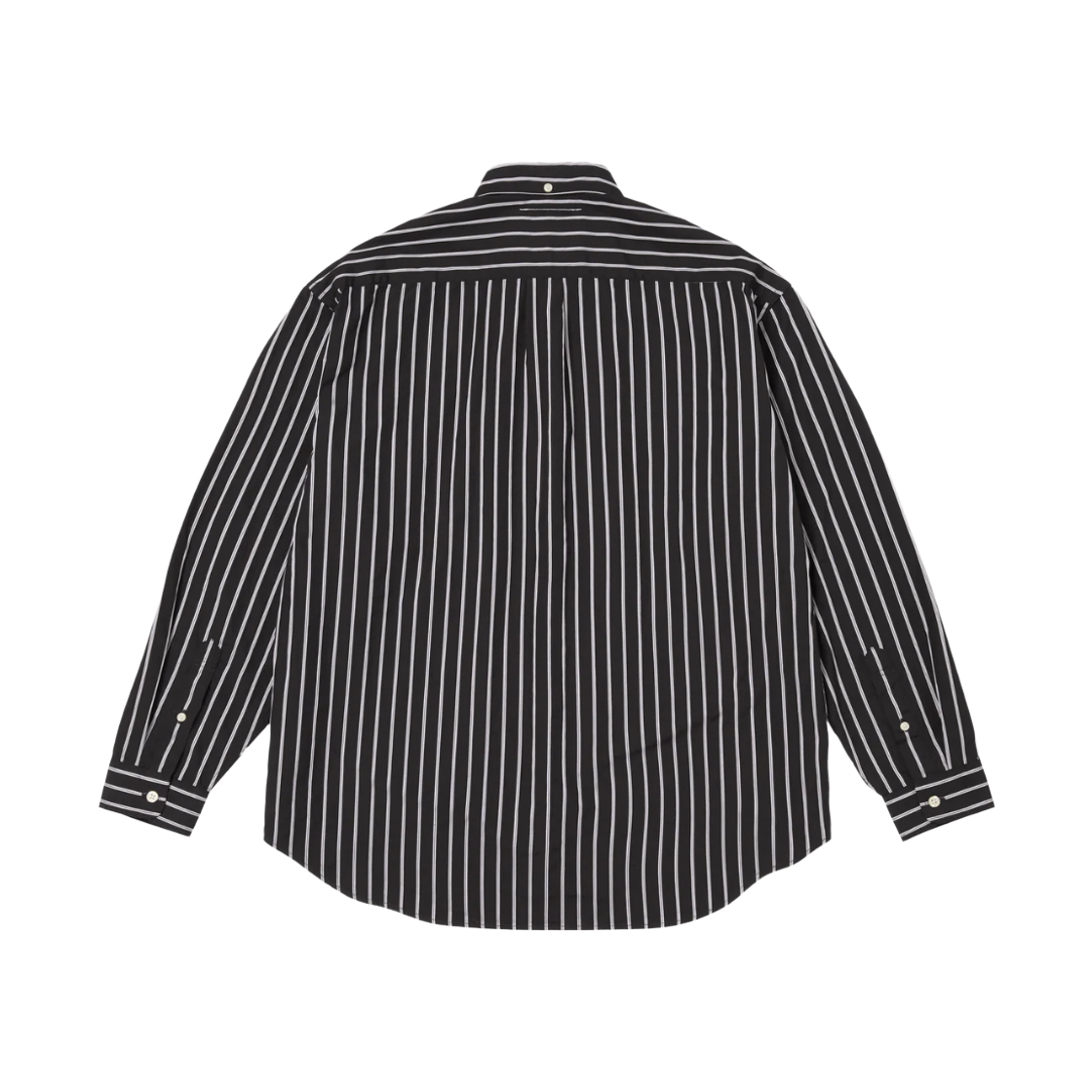 슈프림 x MM6 메종 마르지엘라 스트라이프 셔츠 블랙 - 26SS(Supreme x MM6 Maison Margiela Stripe Shirt Black - 26SS) - 2