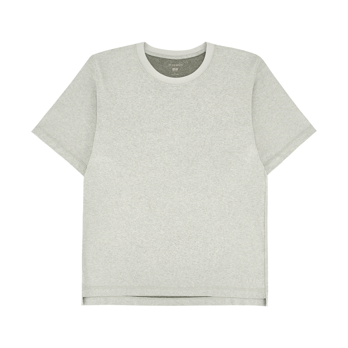 485454-30 Uniqlo x JW Anderson Bi-Color T-Shirt Natural