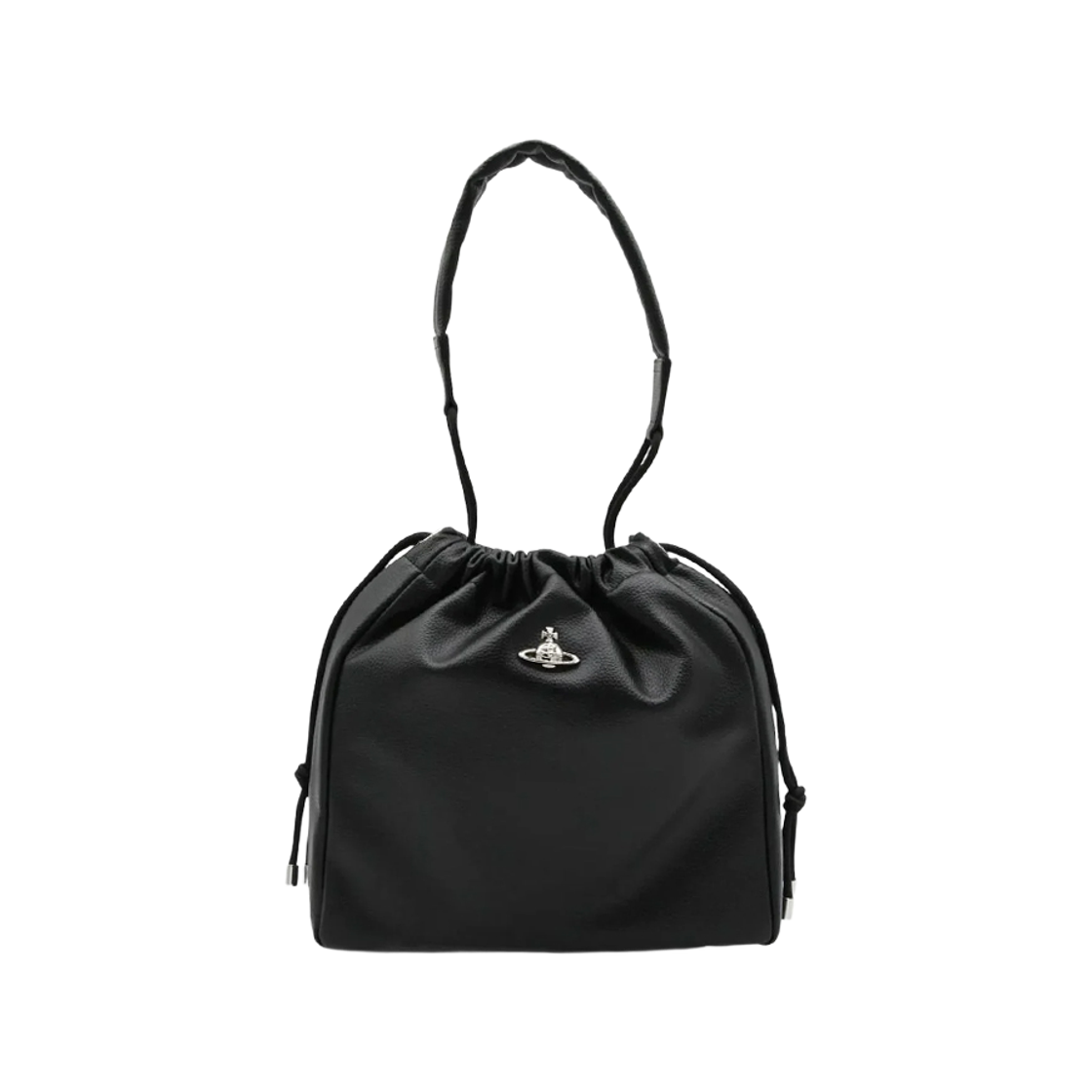 4C020004U-S000D-N403 Vivienne Westwood Hilary Bucket Bag Black