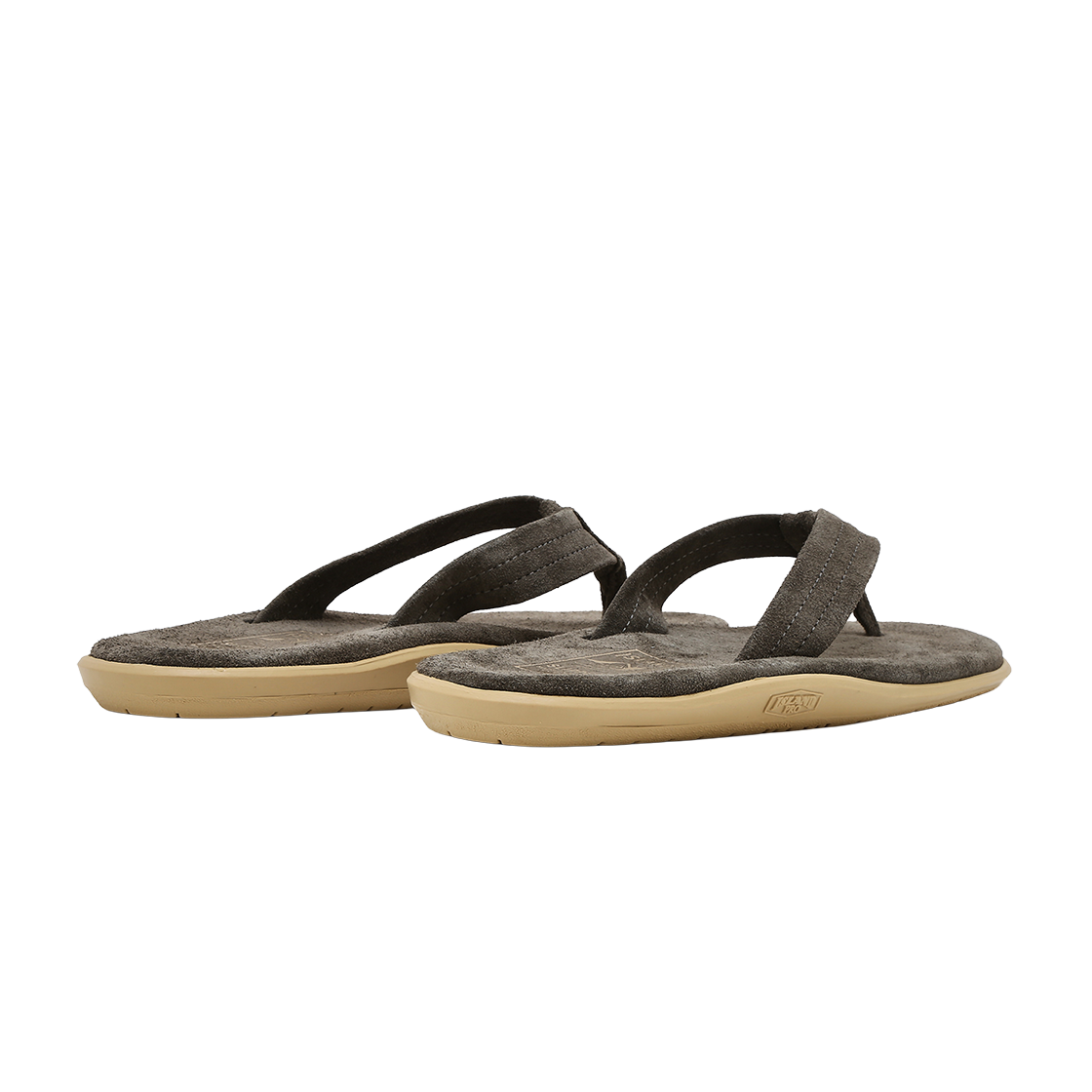 아일랜드 슬리퍼 남여공용 차콜 그레이 클래식 스웨이드 Y 슬라이드(Island Slipper Unisex Charcoal Grey Classic Suede Y-Slide) - 3