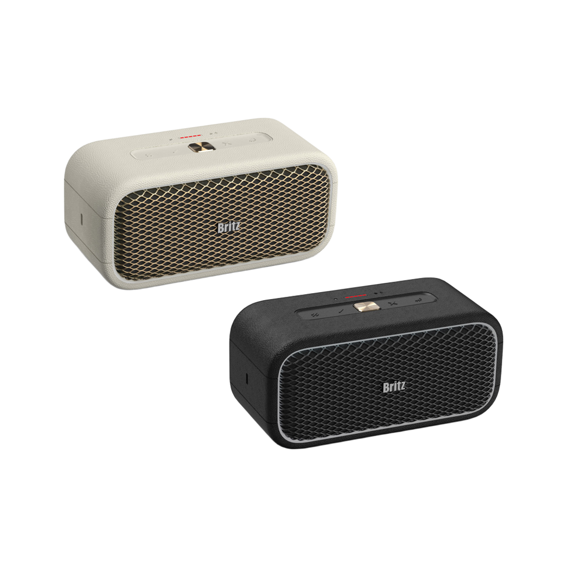 브리츠 블루투스 스피커 40W 아웃도어 스피커 TWS 방수 BZ-WX9 아이보리(Britz 40W Outdoor Bluetooth Speaker with TWS & Waterproof)