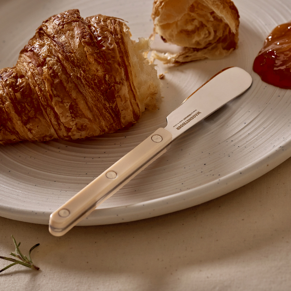 바겐슈타이거 스텐 304 셀레스트 오페라 버터스프레더 웜 아이보리(WAGENSTEIGER Stainless Steel 304 Celeste Opera Butter Spreader (Warm Ivory)) - 6