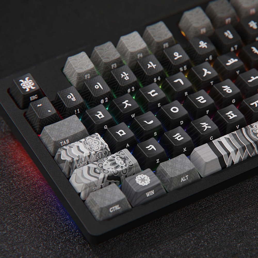 시이닷 모노단청 염료승화 한글 PBT 키캡(C.e.dot Mono Dancheong Hangul PBT Keycaps) - 5