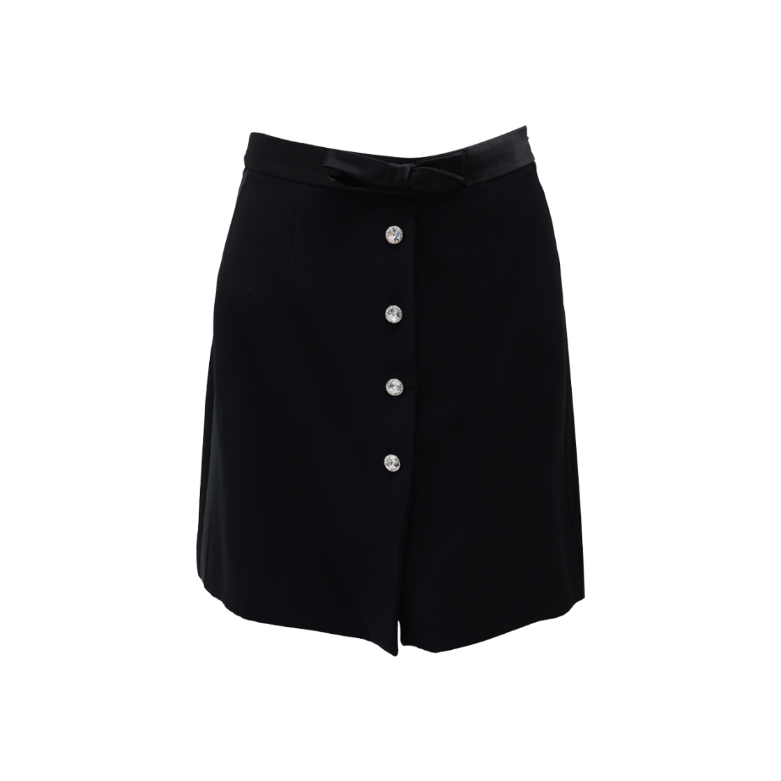 미우미우 스커트 울 블랙(Miu Miu Black Wool Skirt)
