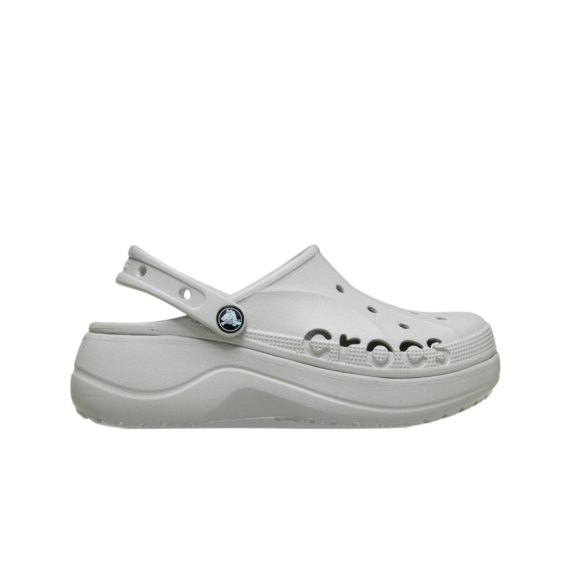 (W) 크록스 바야 플랫폼 클로그 펄 화이트((W) Crocs Baya Platform Clog Pearl White)