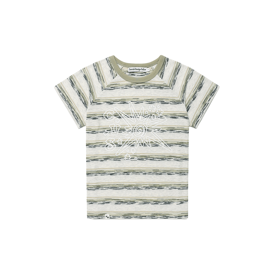 카비시 썬 라이트 래글런 숏슬리브 티 그린(CAVISH Sun Light Raglan SS Tee Green)