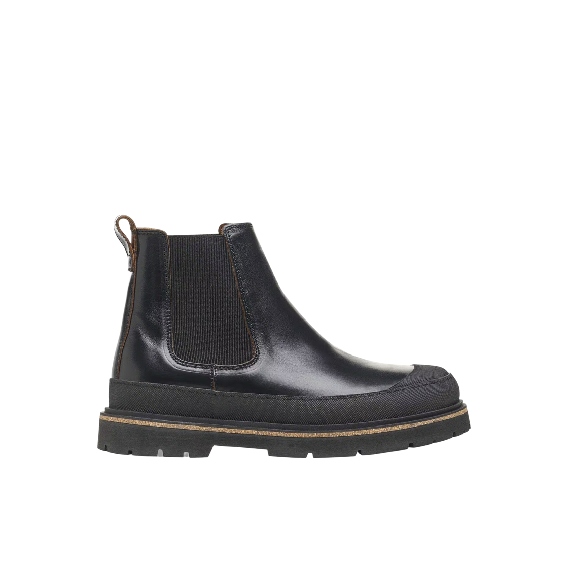 1025206 Birkenstock Prescott Slip-On Waxy Leather Black - Regular