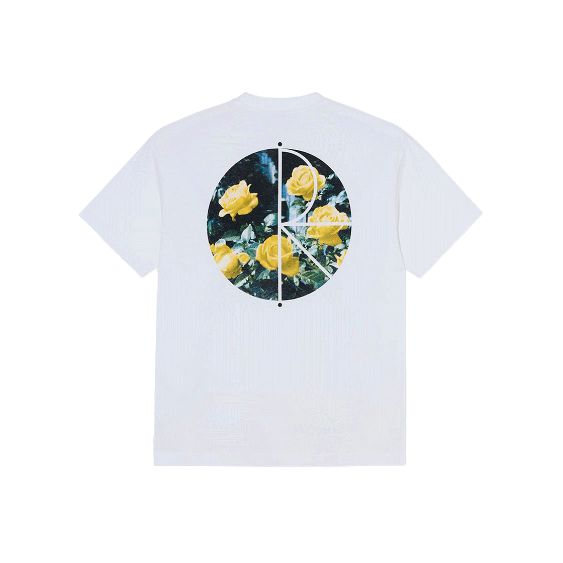 폴라스케이트 필 로고 메르타스 로지스 티셔츠 화이트(Polar Skate Co. Fill Logo Märtas Roses Tee White) - 2