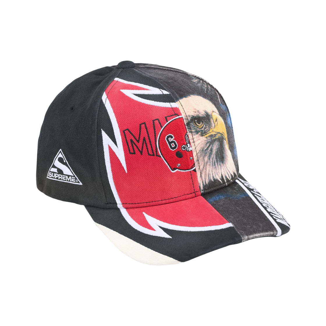 슈프림 x MM6 메종 마르지엘라 스플릿 6-패널 블랙 - 26SS(Supreme x MM6 Maison Margiela Split 6-Panel Black - 26SS) - 2