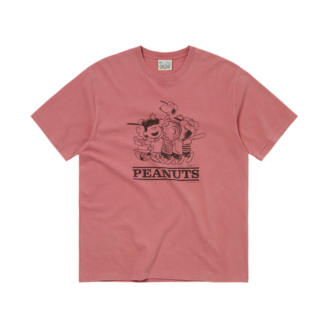 디스이즈네버댓 x 피너츠 티셔츠 플럼(Thisisneverthat x Peanuts T-Shirt Plum) - 1