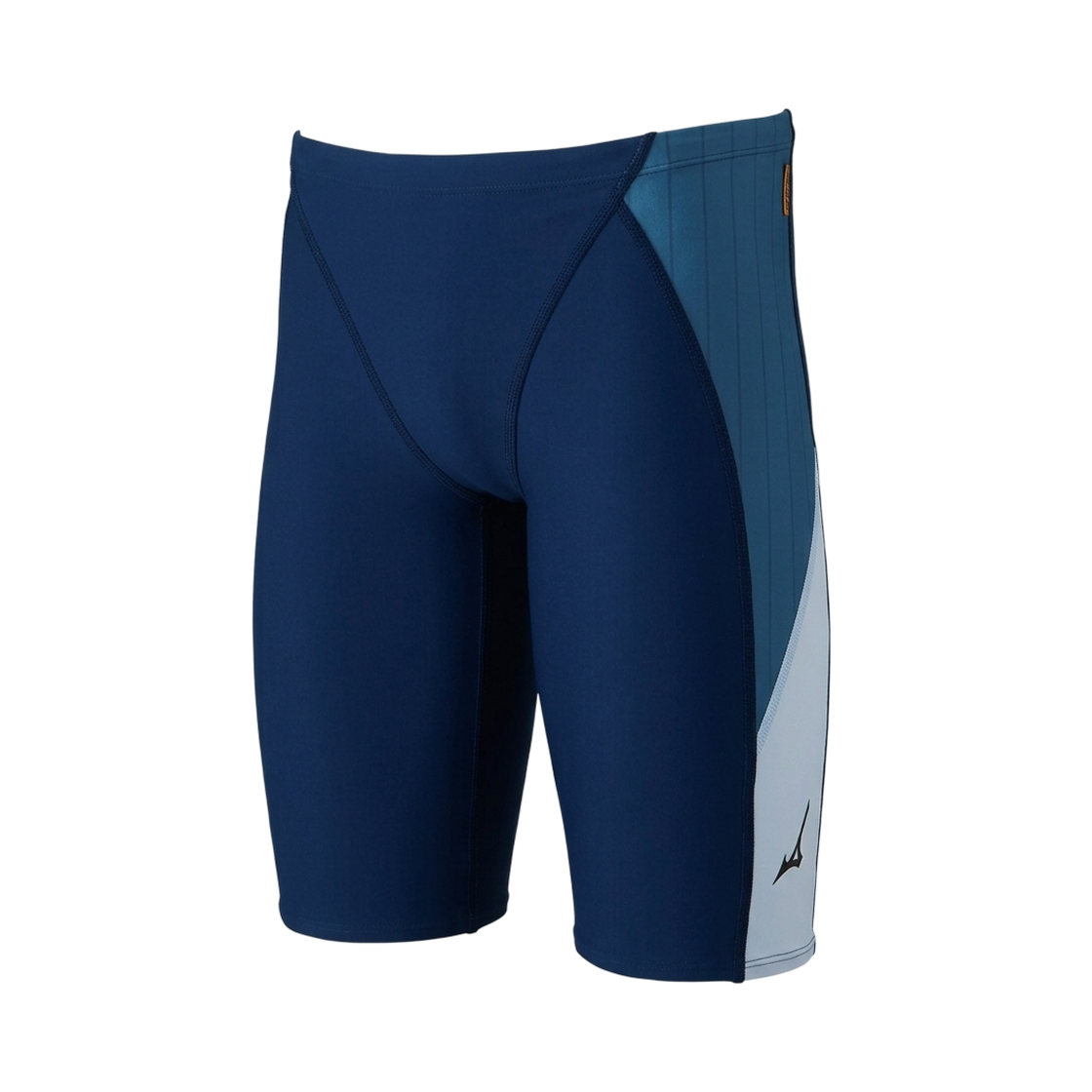 미즈노 하프 렝스 경영 연습용 스위밍 쇼츠 네이비 블루 코랄(Mizuno Half Length Swimming Shorts for Competitive Swimming Practice Navy Blue Coral)