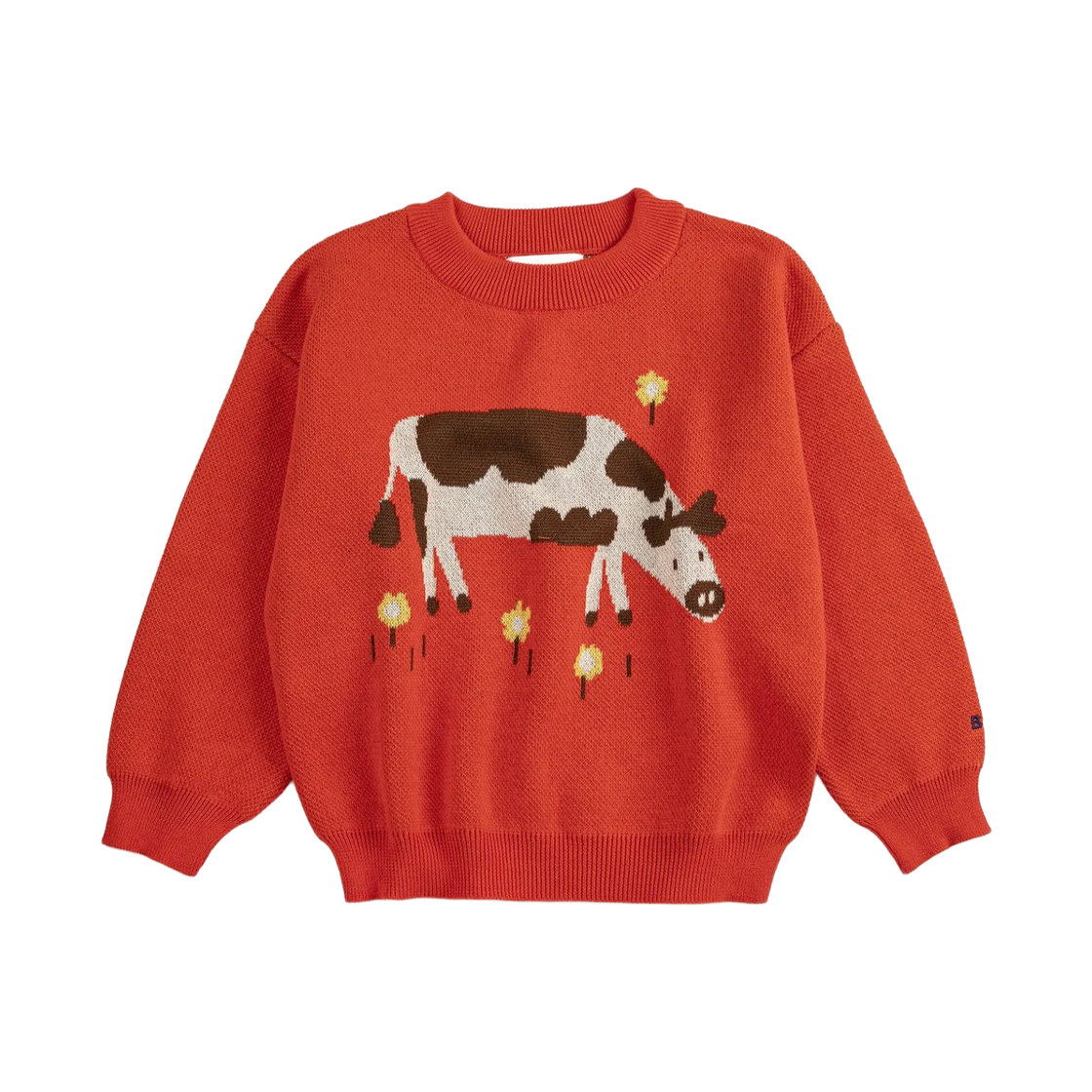 (키즈) 보보쇼즈 팜 어드벤쳐 점퍼 레드((Kids) Bobo Choses Farm Adventure Jumper Red) - 1