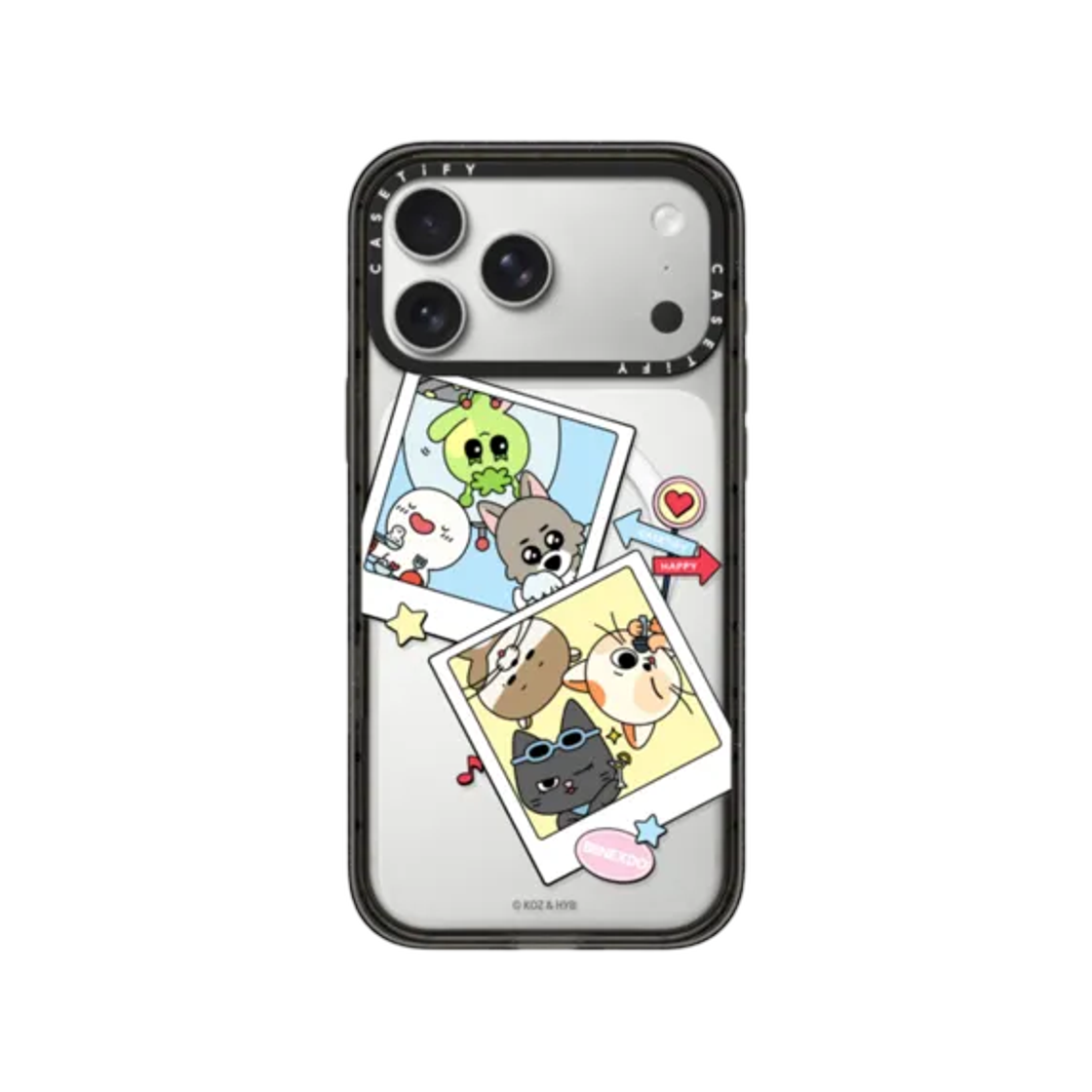 케이스티파이 x 쁘넥도 폴라로이드 케이스 맥세이프 임팩트 블랙(Casetify x BBNEXDO Polariod Case MagSafe Impact Black) - 1